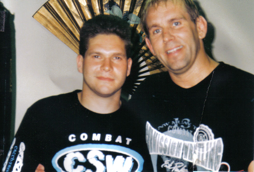 Old Pic of Eric Paulson and myself  back in  1999
